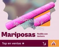 Rodillo mariposas para Marcar fondant Texturizar Pasta Fría